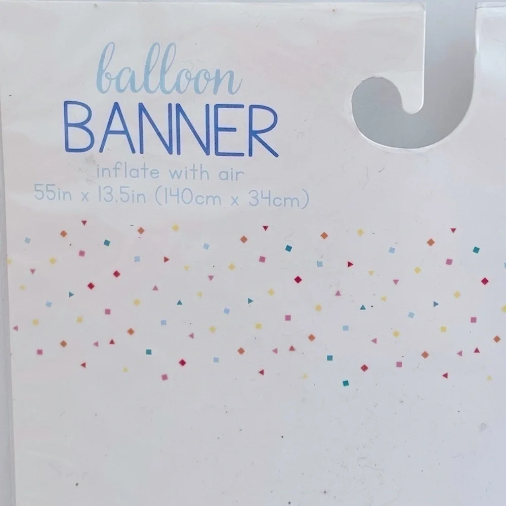 Target Silver Balloon Banner “HOORAY” Celebrate Graduation Party
